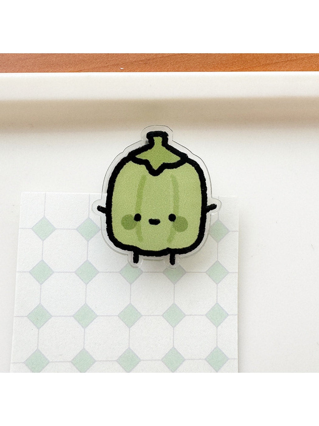 Clemi - Cute Food Shape Acrylic Double Sided Planner Clip Oria & Co