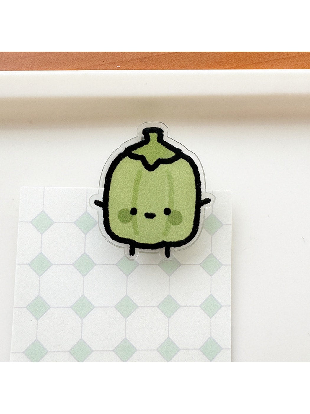 Clemi - Cute Food Shape Acrylic Double Sided Planner Clip Oria & Co