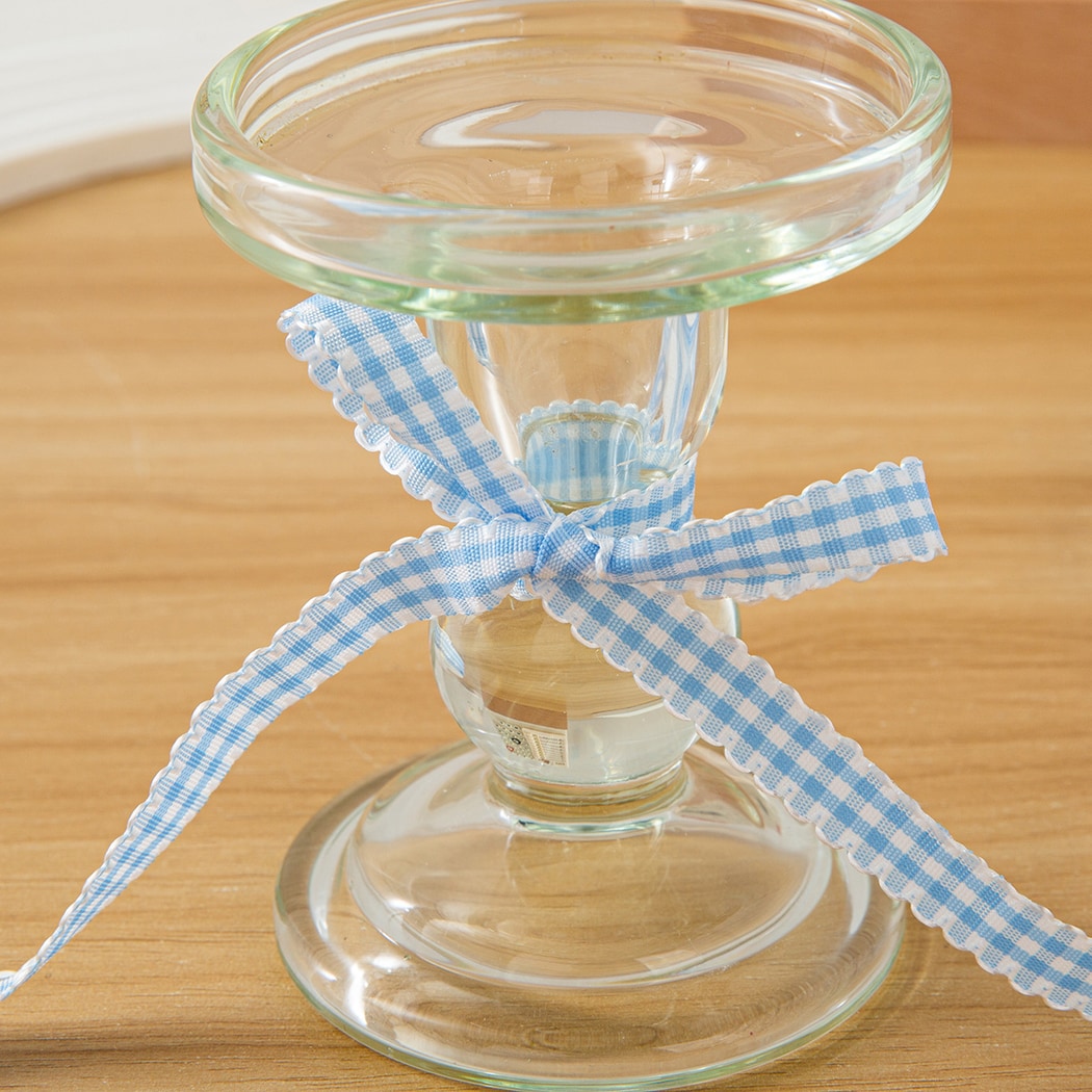 Rivora - DIY Plaid Wave Edge Decorative Trim Ribbon
