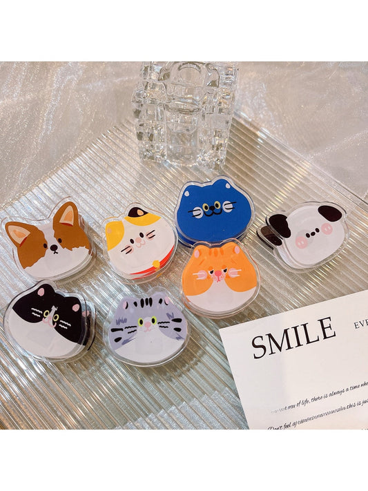 Clemi - Acrylic Animal Face Note and Book Page Planner Clip Oria & Co
