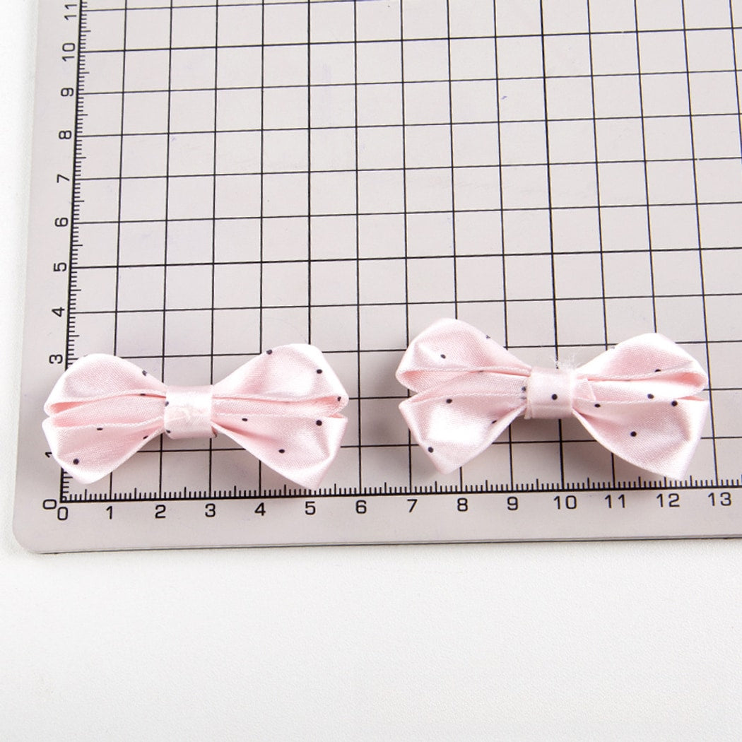 Chivy - Polka Dot Satin Bow DIY Accessory