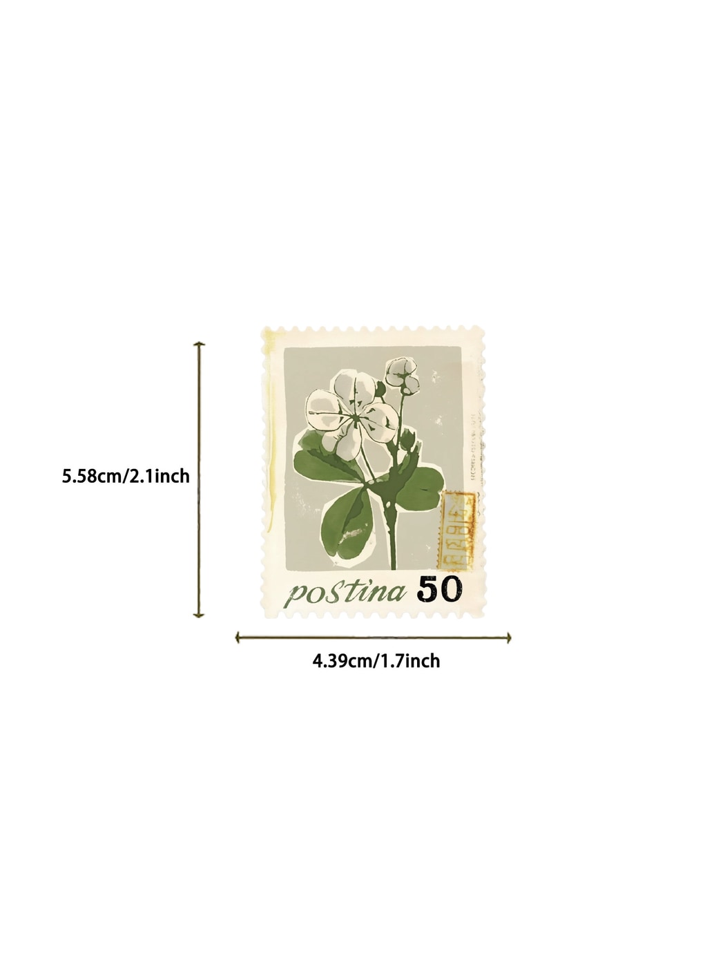 Lunira - Vintage Style Printed Decorative Stickers Pack Oria & Co