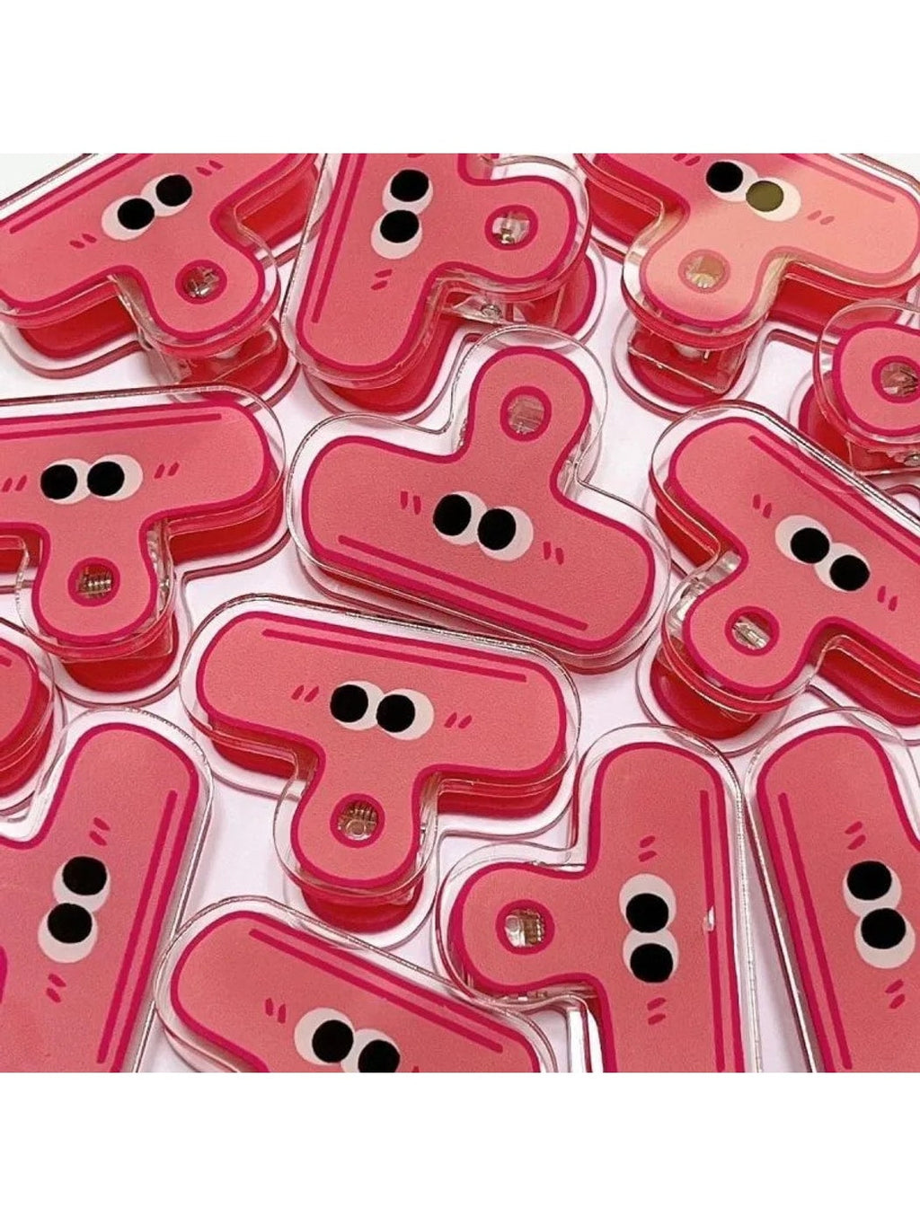 Clemi - Cute Eye Motif Acrylic Clip for Notes Clip Oria & Co