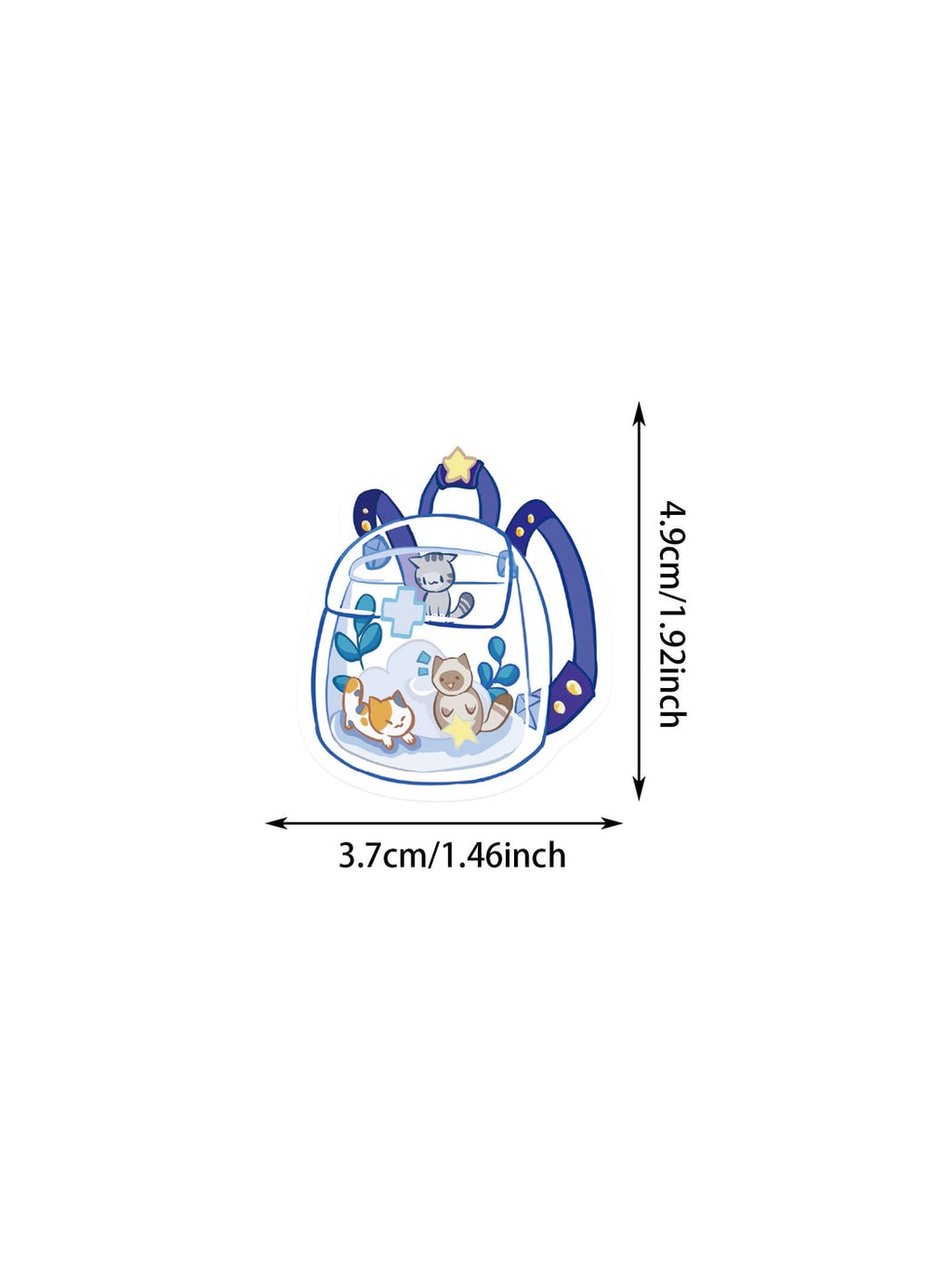 Lunira - Transparent Illustrated Object Design Stickers pack Oria & Co
