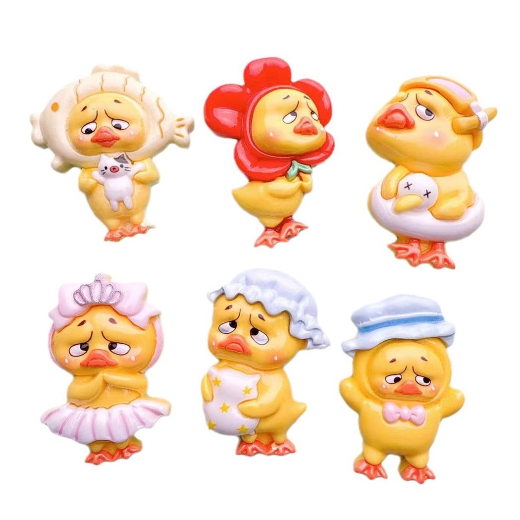 Chivy - Cartoon Plastic DIY Duck Embellishment Accessory