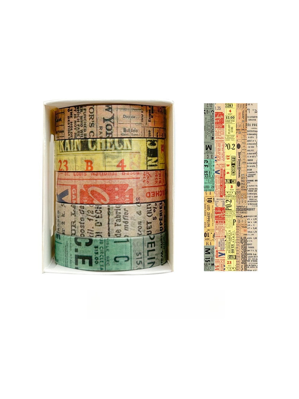 Lunira - Colorful Plaid and Grid Washi Paper Tape Oria & Co