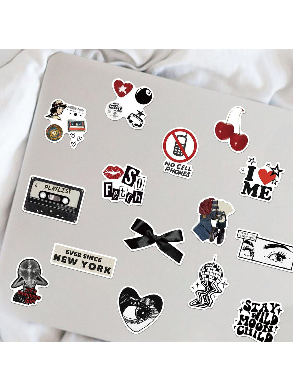 Lunira - Retro Y2K Girls Graffiti Decorative Stickers pack Oria & Co
