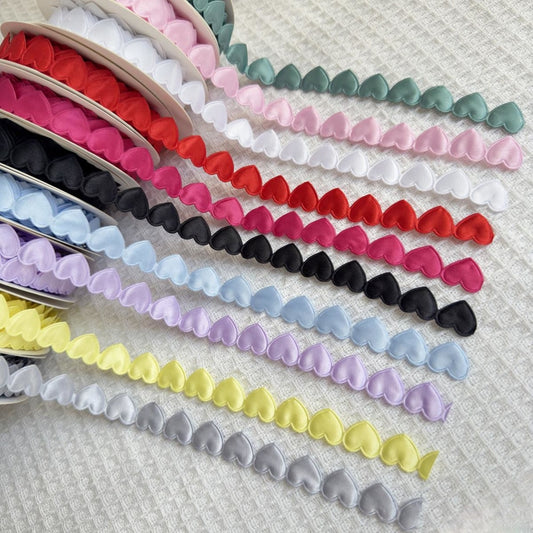 Rivora - DIY Simple Heart Design Trim Ribbon