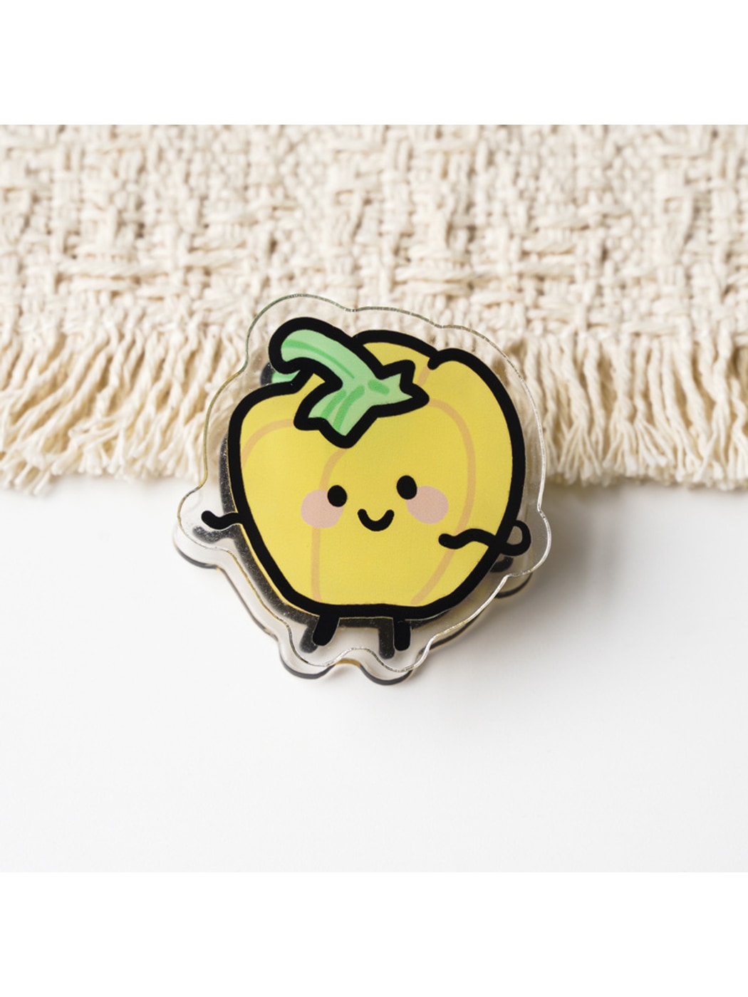 Clemi - Cute Acrylic Vegetable Pattern File Planner Clip Oria & Co