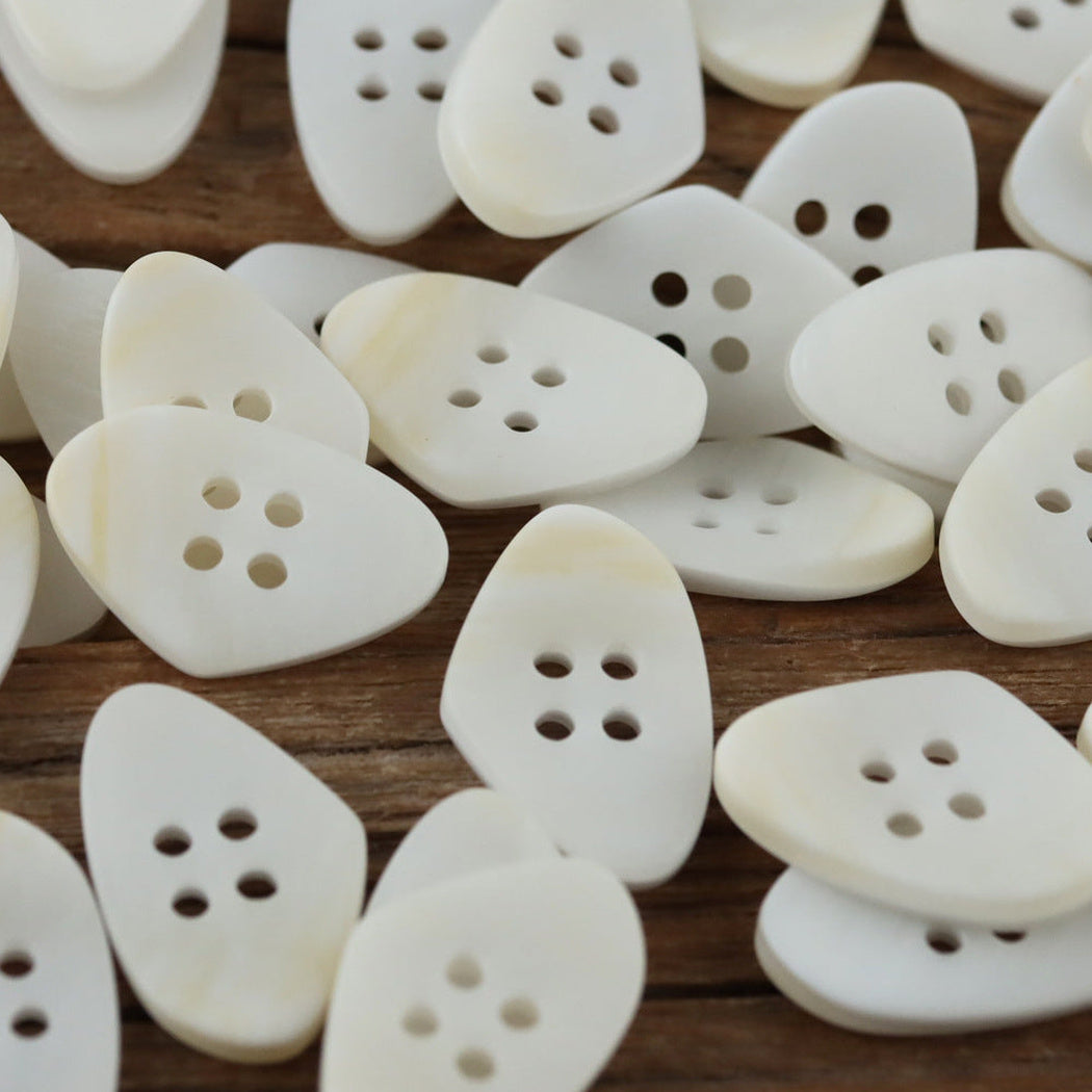 Bunli - DIY 10 Pack Tonal Irregular Button