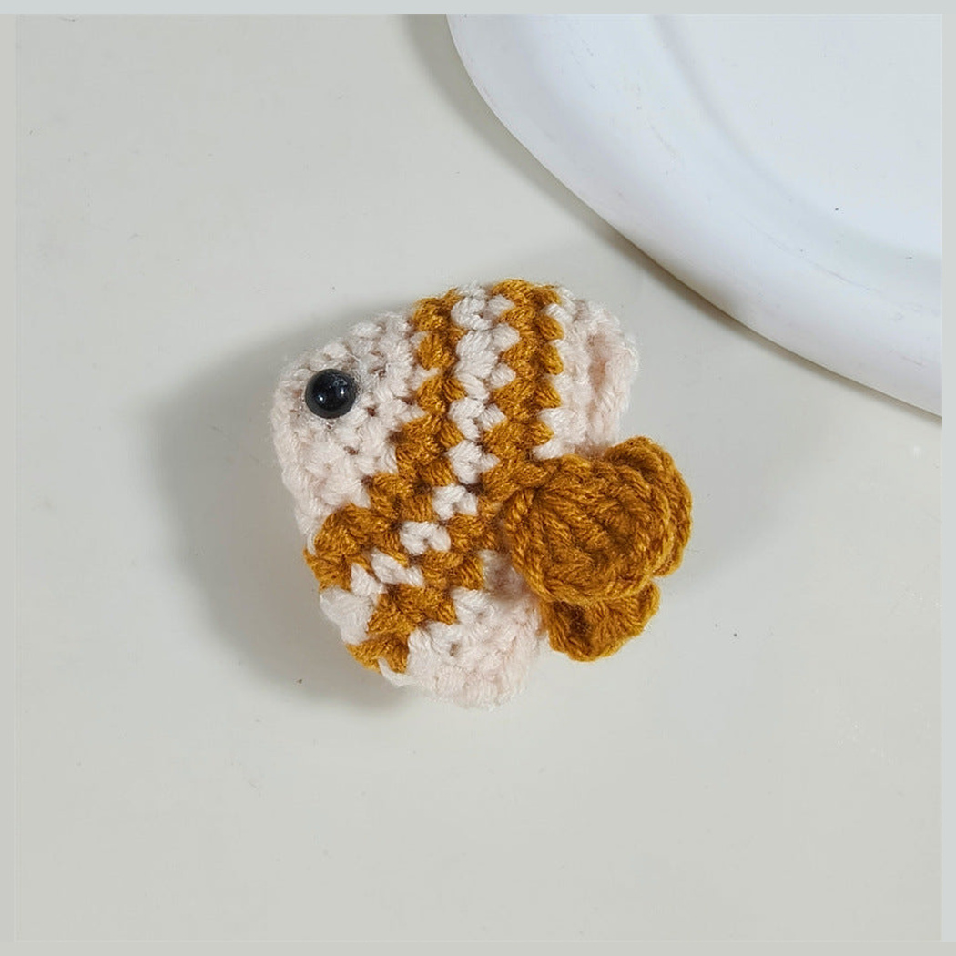 Chivy - Crocheted Colorful Fish Hanging Ornament Accessory