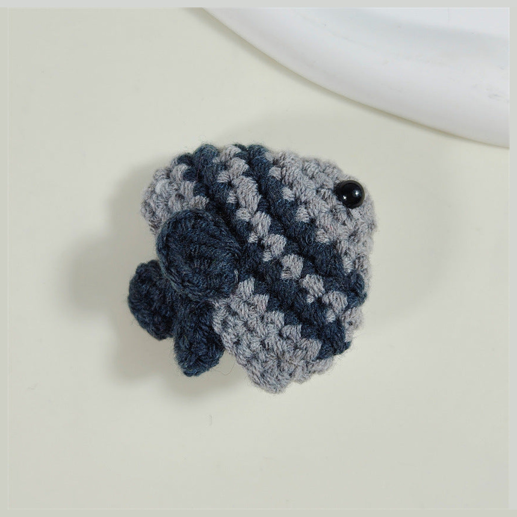 Chivy - Crocheted Colorful Fish Hanging Ornament Accessory