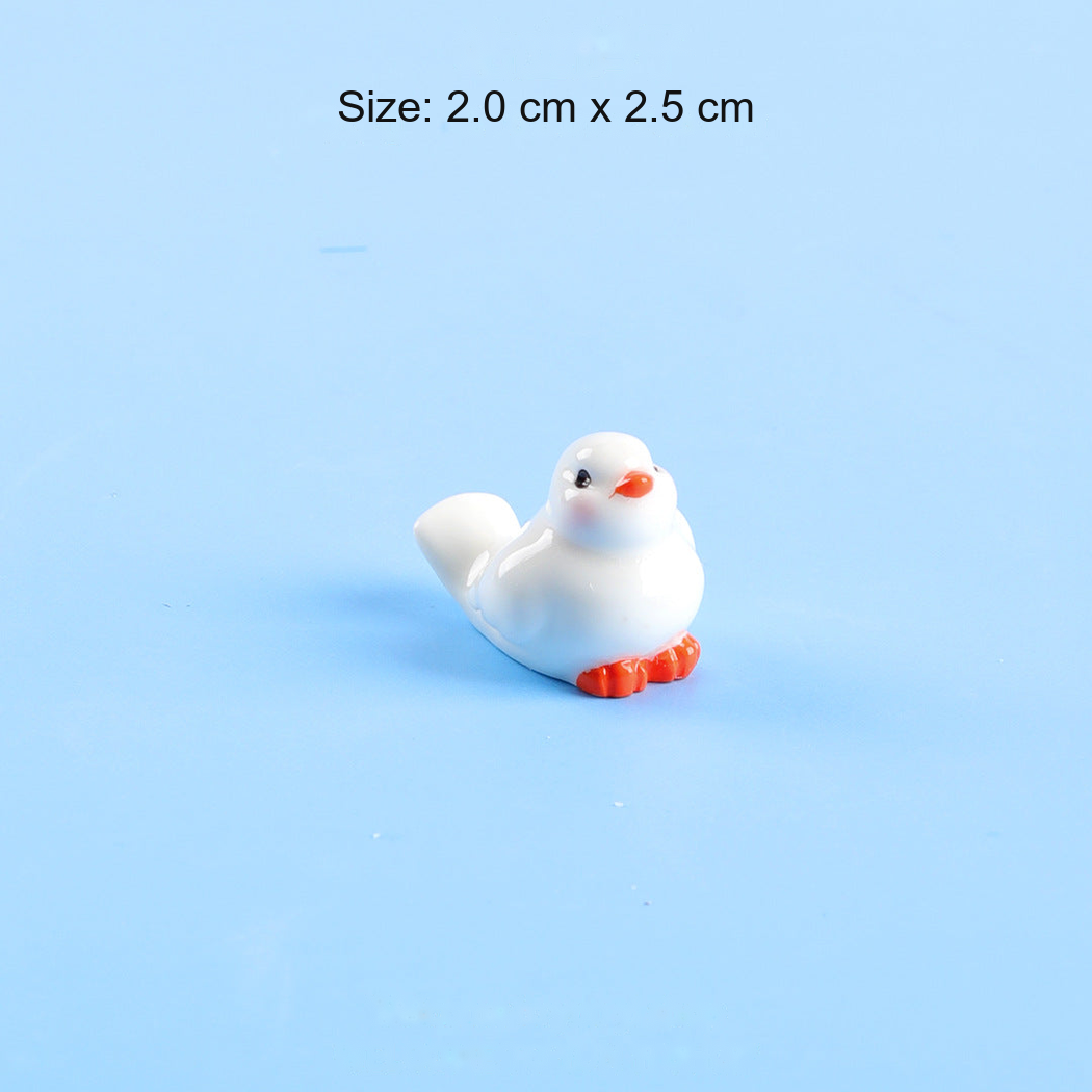 Objella - White Dove Five-Pose Figurine