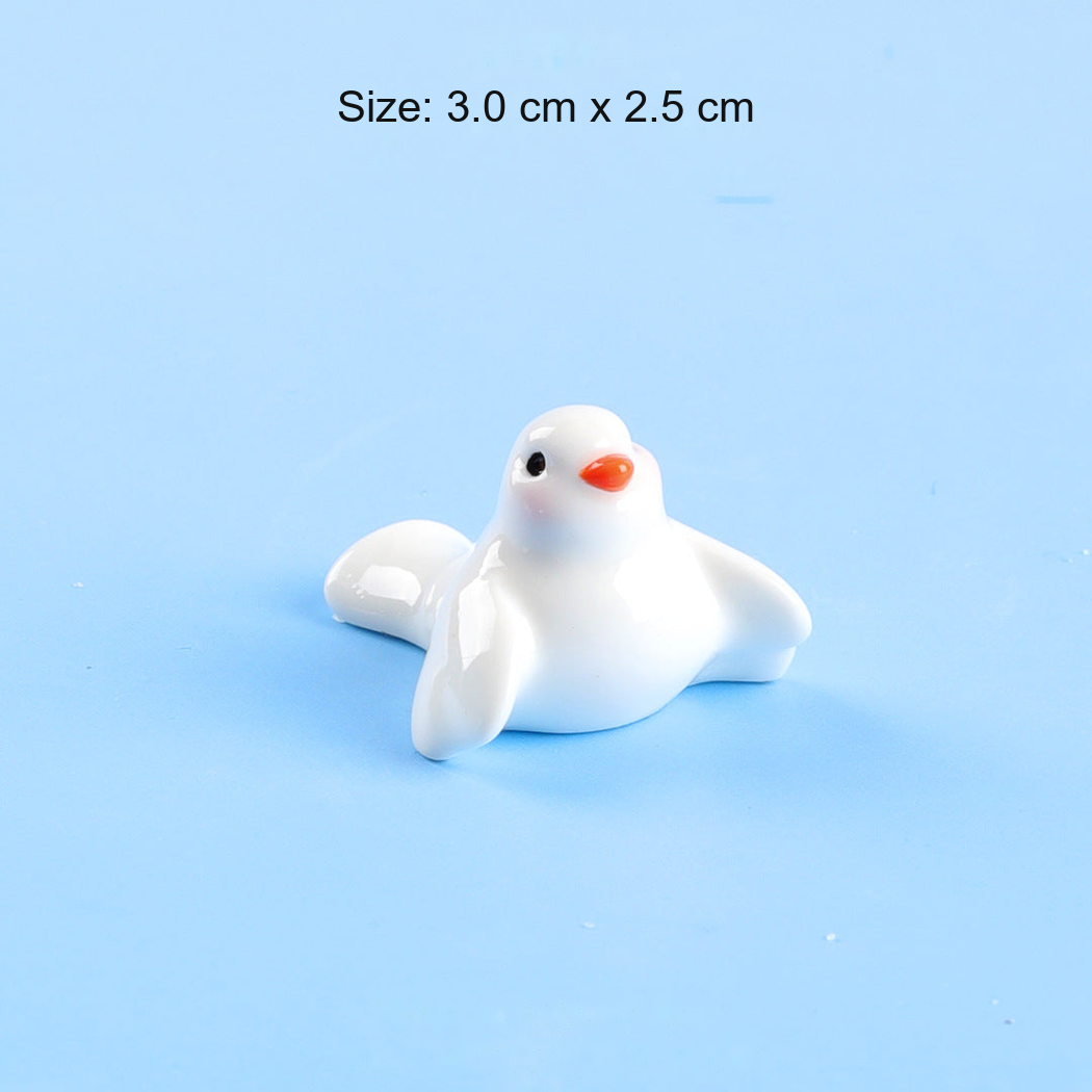 Objella - White Dove Five-Pose Figurine
