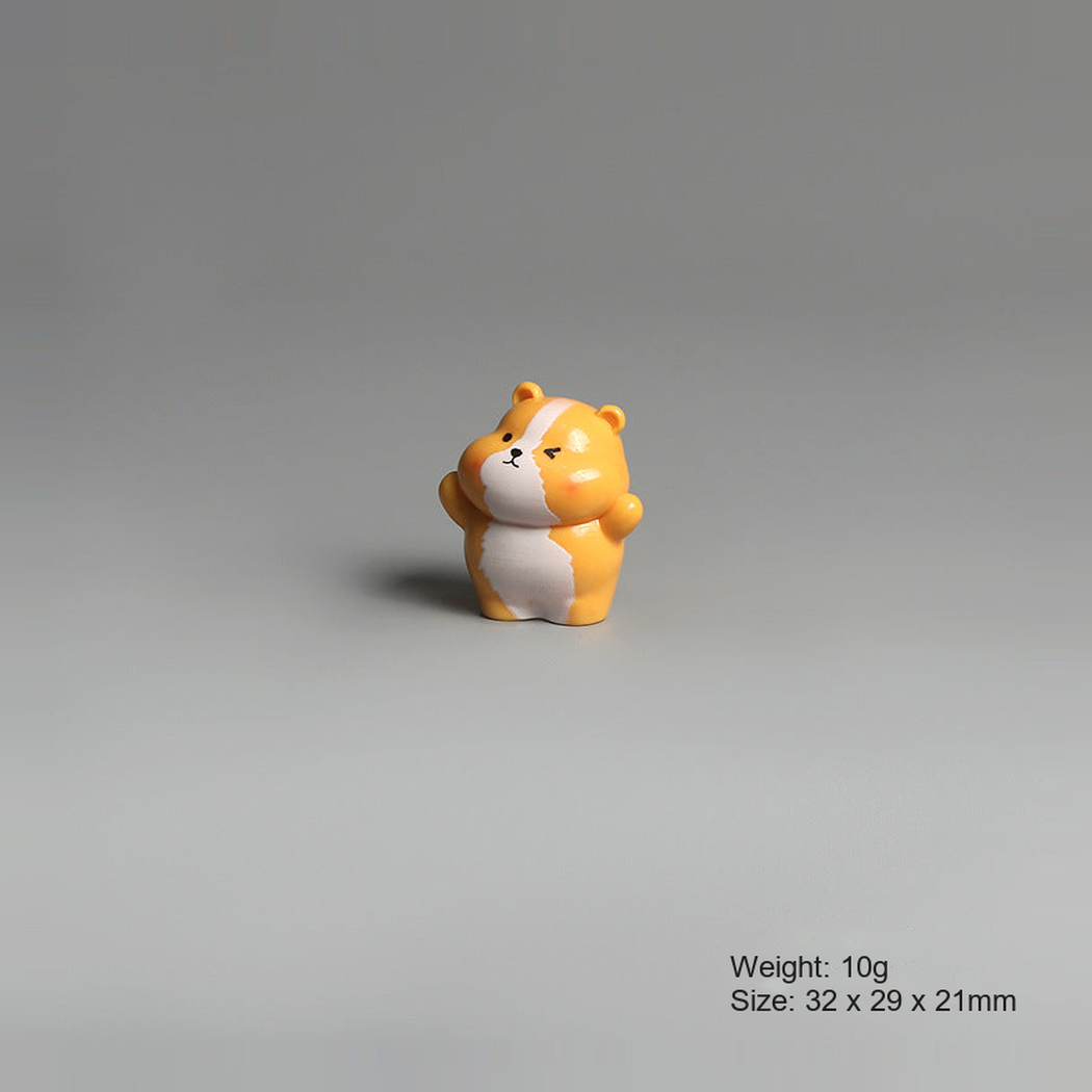 Objella - Colorful Six-Animal Charm Figurine