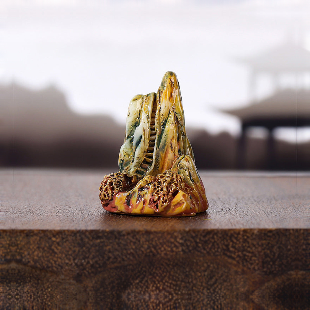 Objella - Colorful Faux Rock Aquarium Miniature