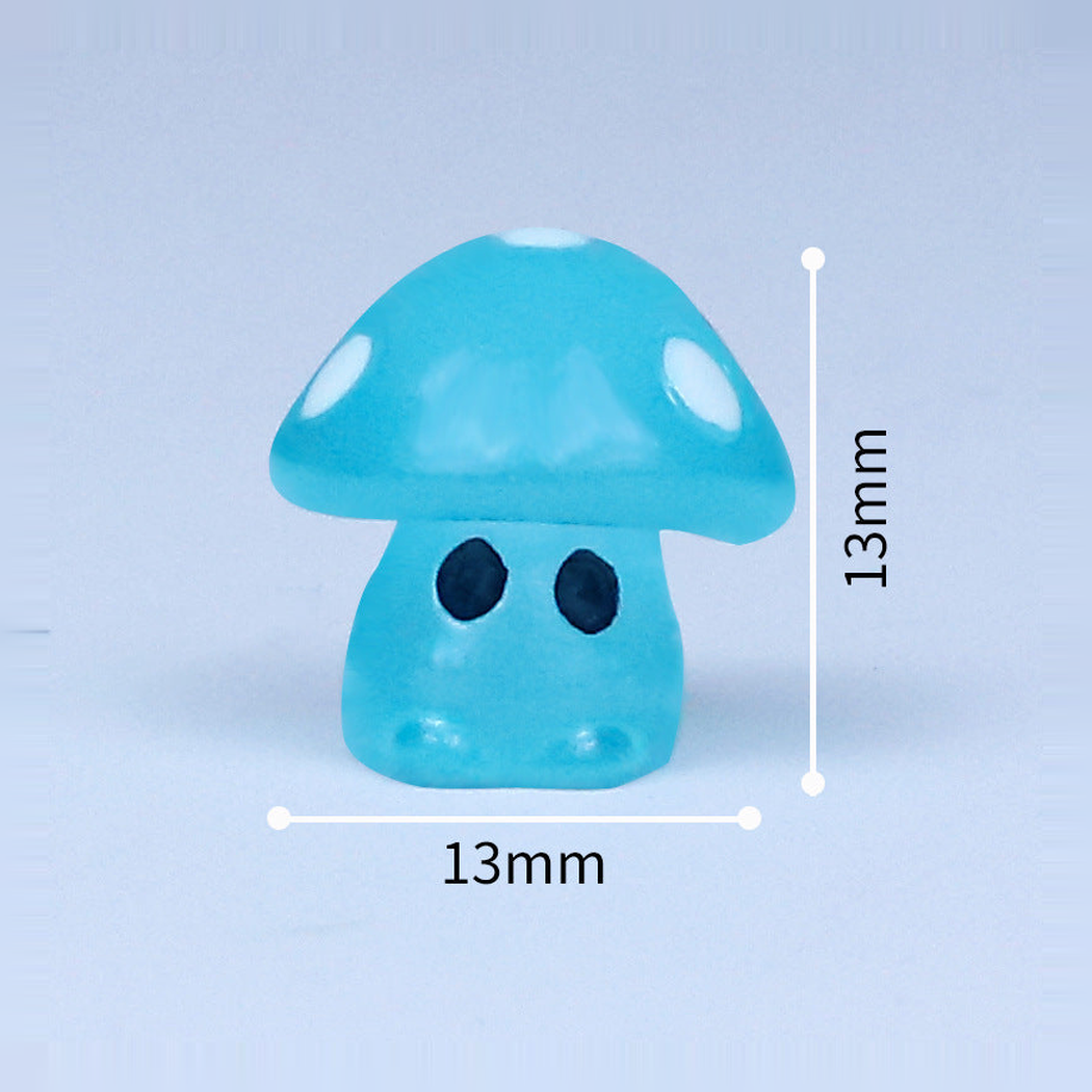 Objella - Glow Five-Dot Mushroom Figurine