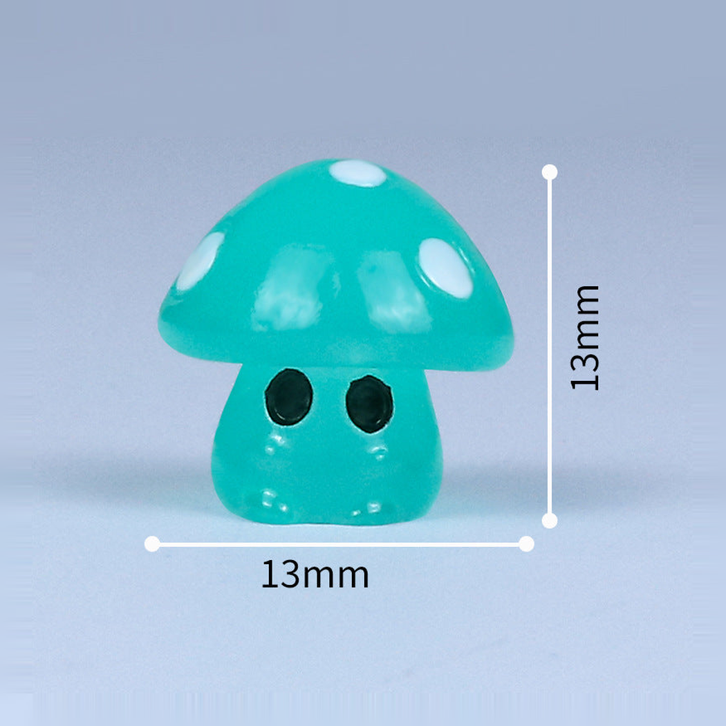 Objella - Glow Five-Dot Mushroom Figurine