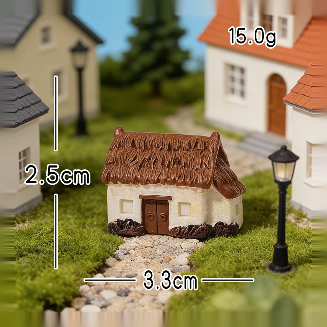 Objella - Mushroom Windmill House Miniature
