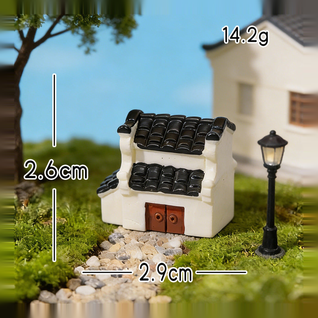 Objella - Mushroom Windmill House Miniature
