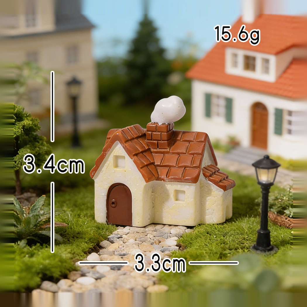 Objella - Mushroom Windmill House Miniature