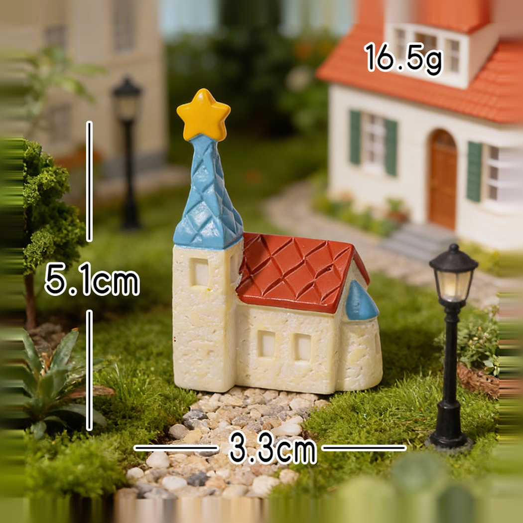 Objella - Mushroom Windmill House Miniature
