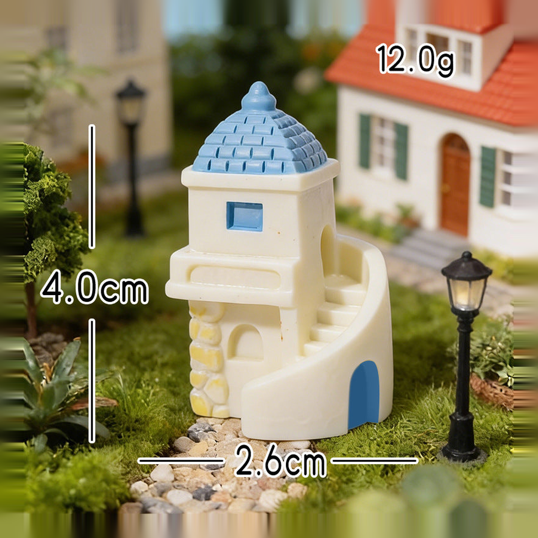 Objella - Mushroom Windmill House Miniature