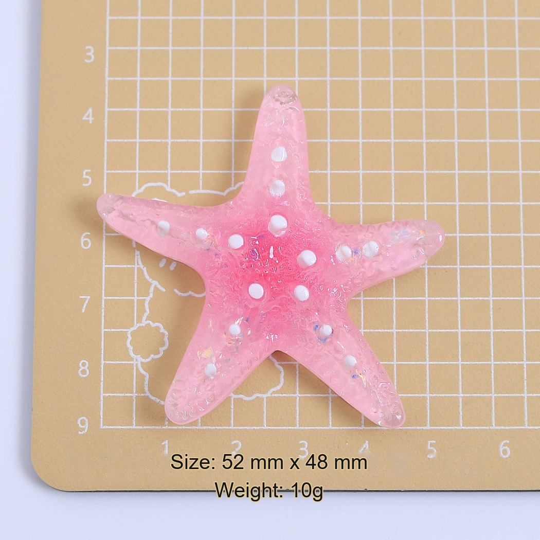 Chivy - Translucent Two-Size Starfish Embellishment