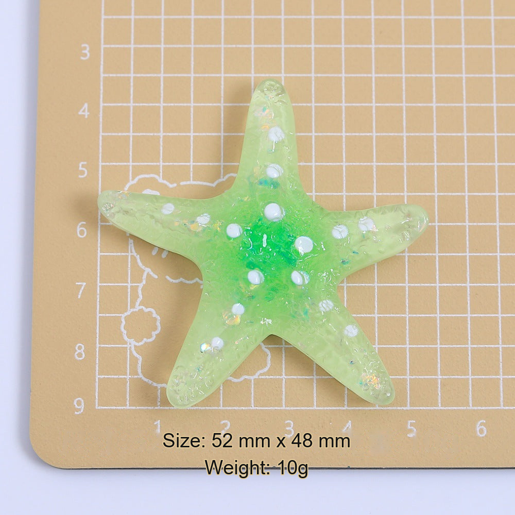 Chivy - Translucent Two-Size Starfish Embellishment