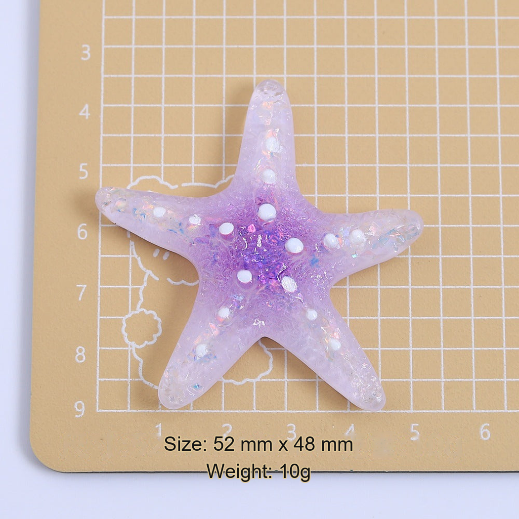 Chivy - Translucent Two-Size Starfish Embellishment