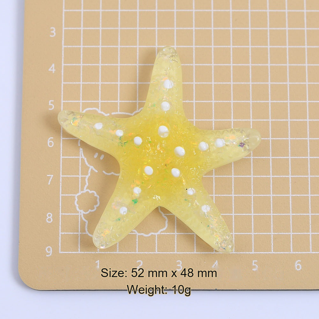 Chivy - Translucent Two-Size Starfish Embellishment