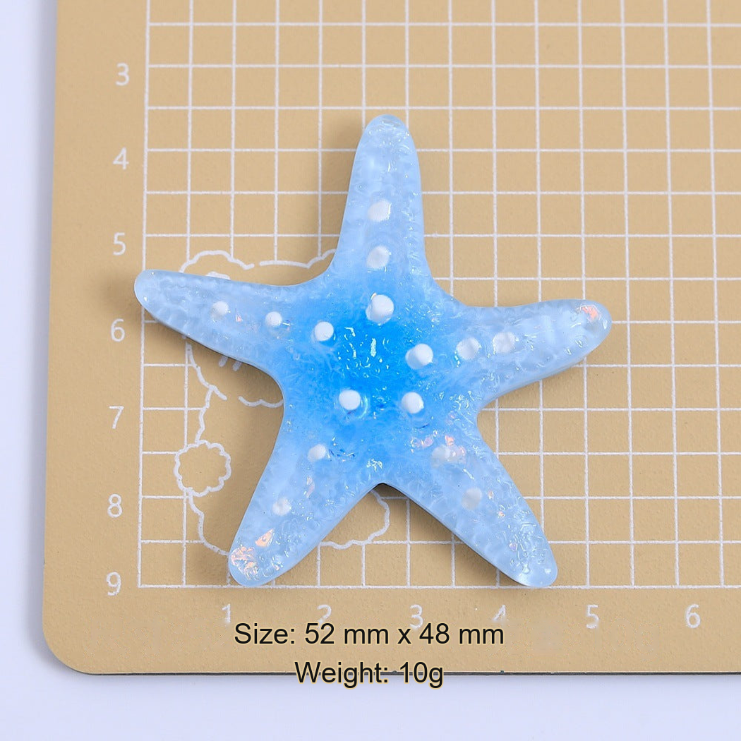 Chivy - Translucent Two-Size Starfish Embellishment
