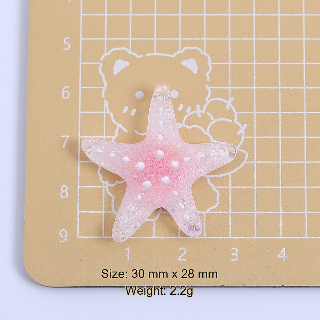 Chivy - Translucent Two-Size Starfish Embellishment