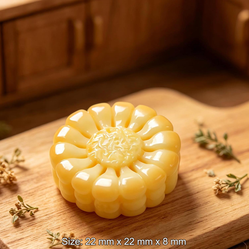 Chivy - Mini Vegetable Egg Slice Embellishment