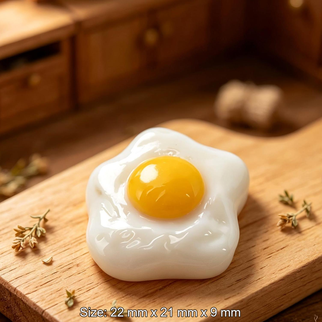 Chivy - Mini Vegetable Egg Slice Embellishment