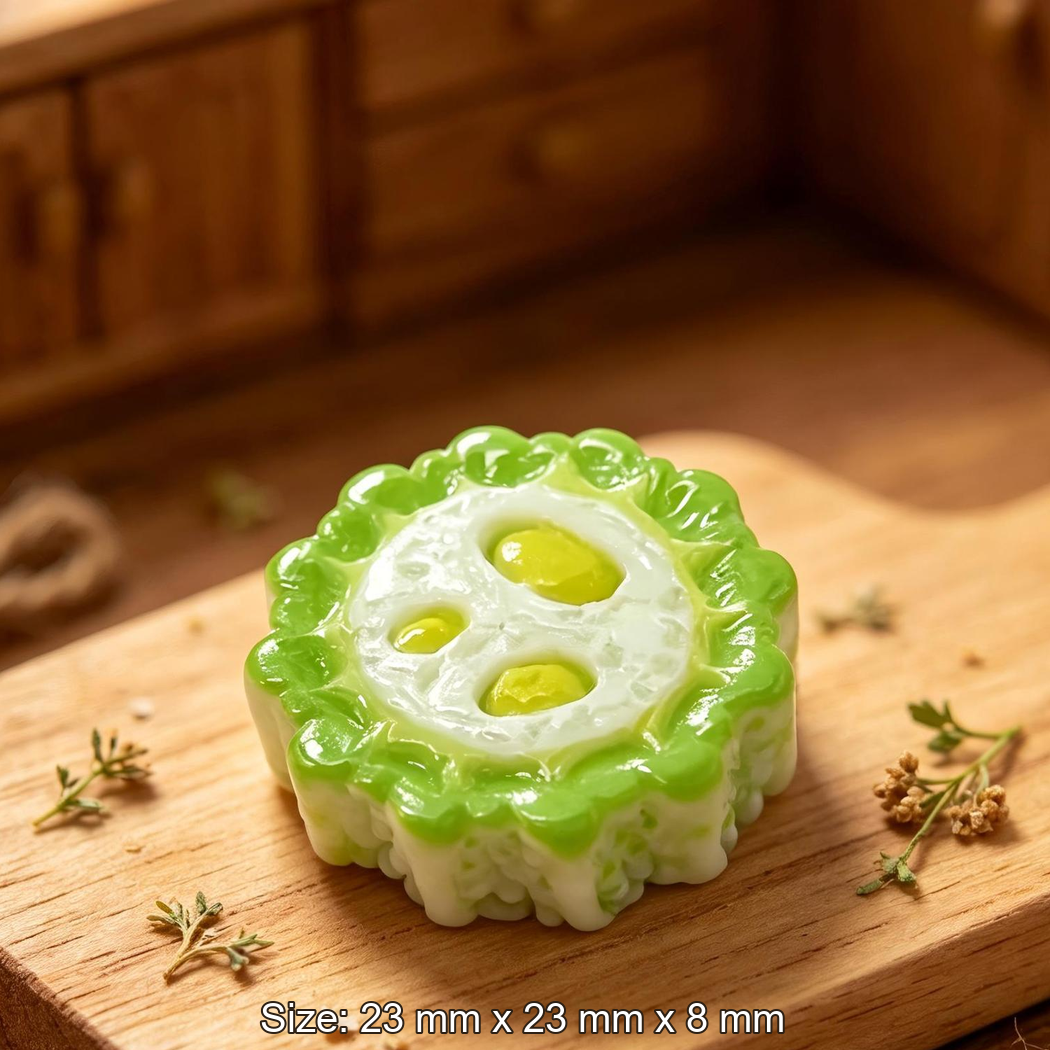 Chivy - Mini Vegetable Egg Slice Embellishment