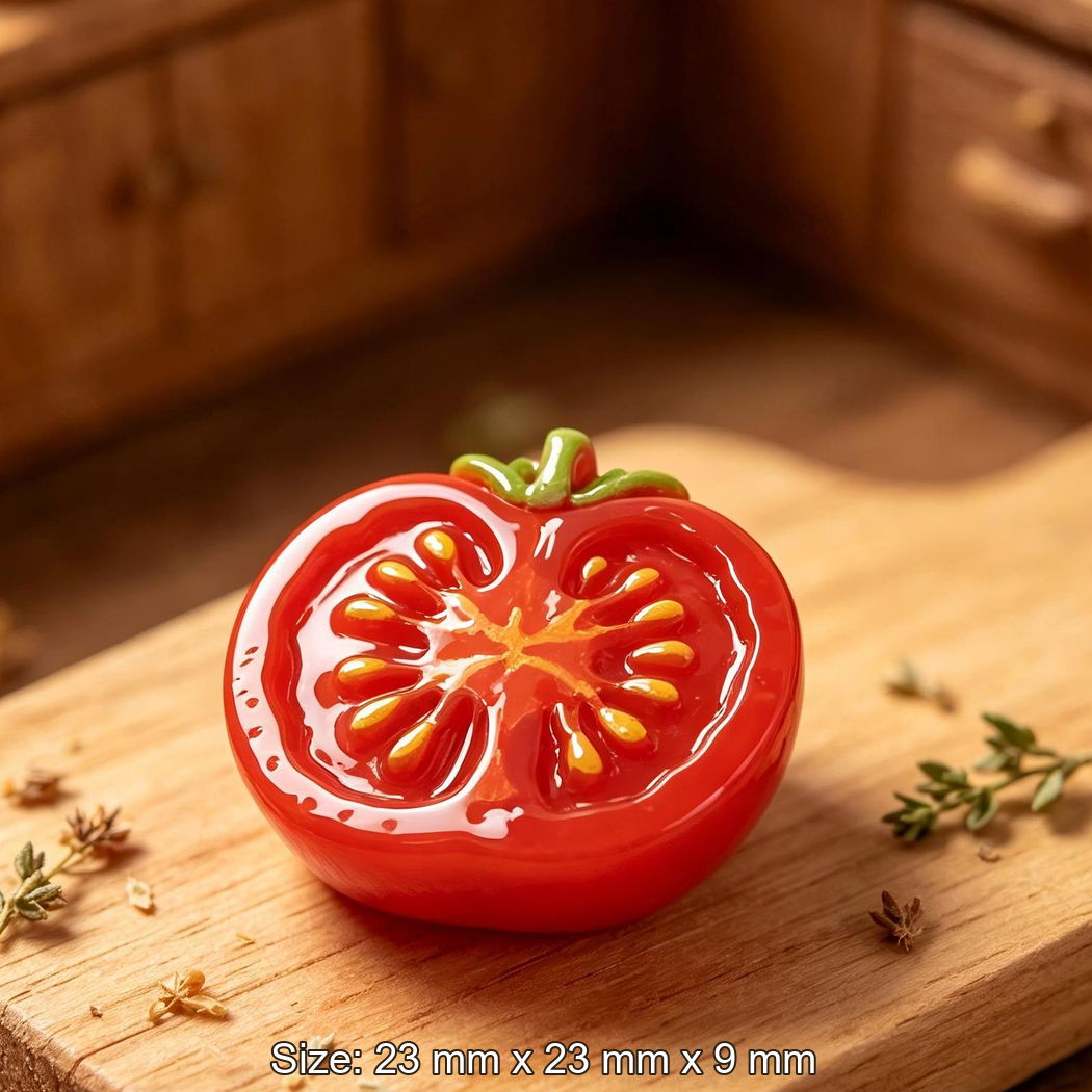 Chivy - Mini Vegetable Egg Slice Embellishment