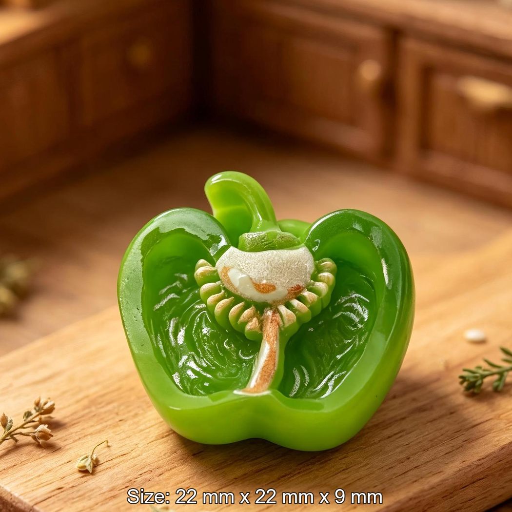 Chivy - Mini Vegetable Egg Slice Embellishment