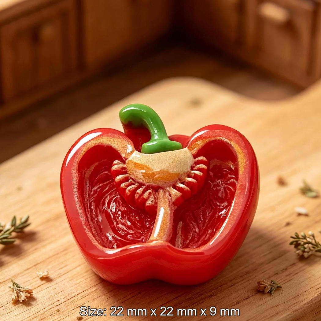 Chivy - Mini Vegetable Egg Slice Embellishment