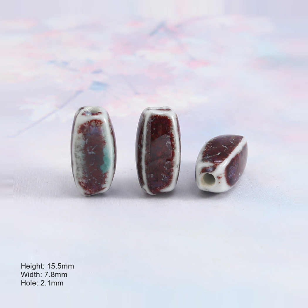 Chivy - Random-Glaze Mixed-Shape Bead