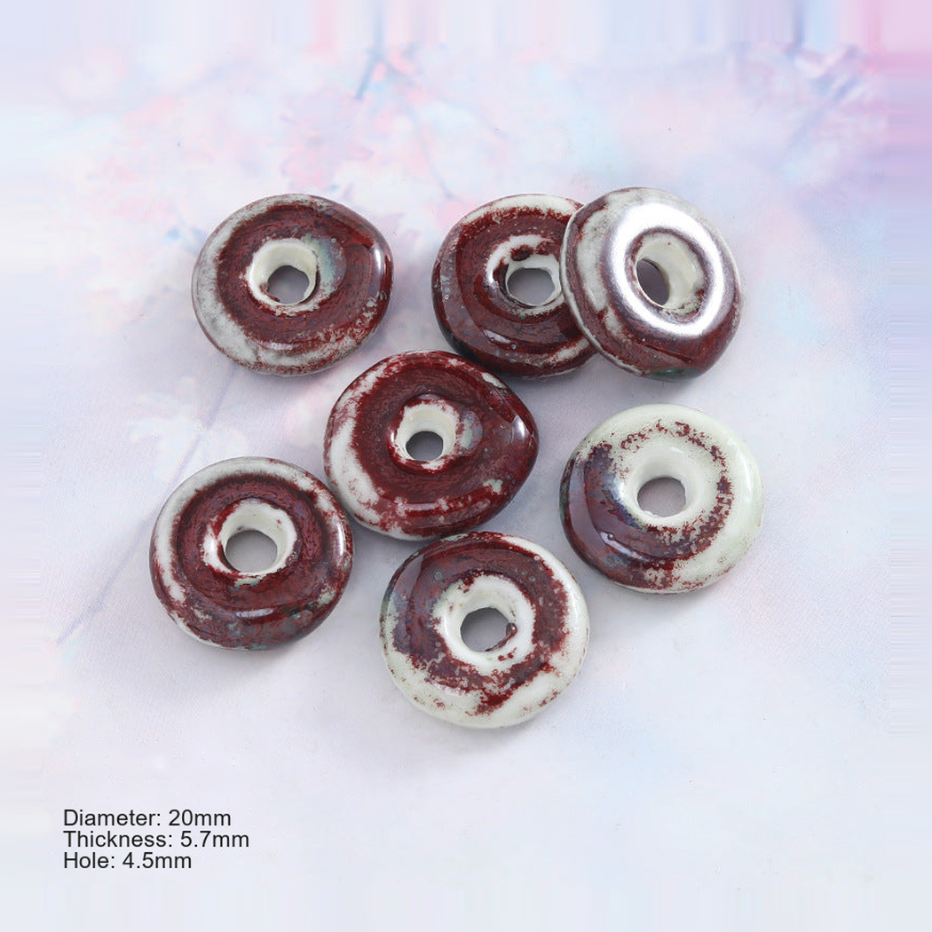 Chivy - Random-Glaze Mixed-Shape Bead