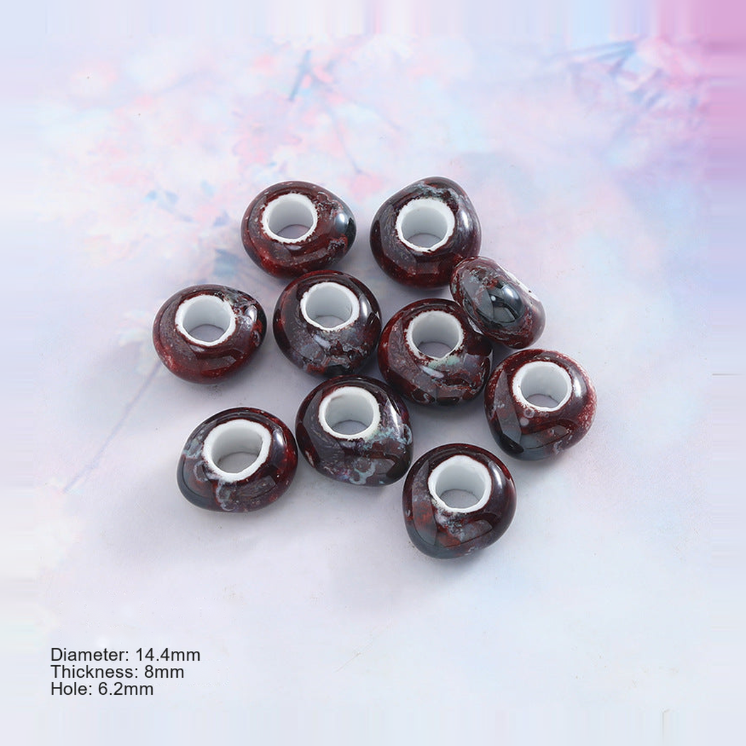 Chivy - Random-Glaze Mixed-Shape Bead