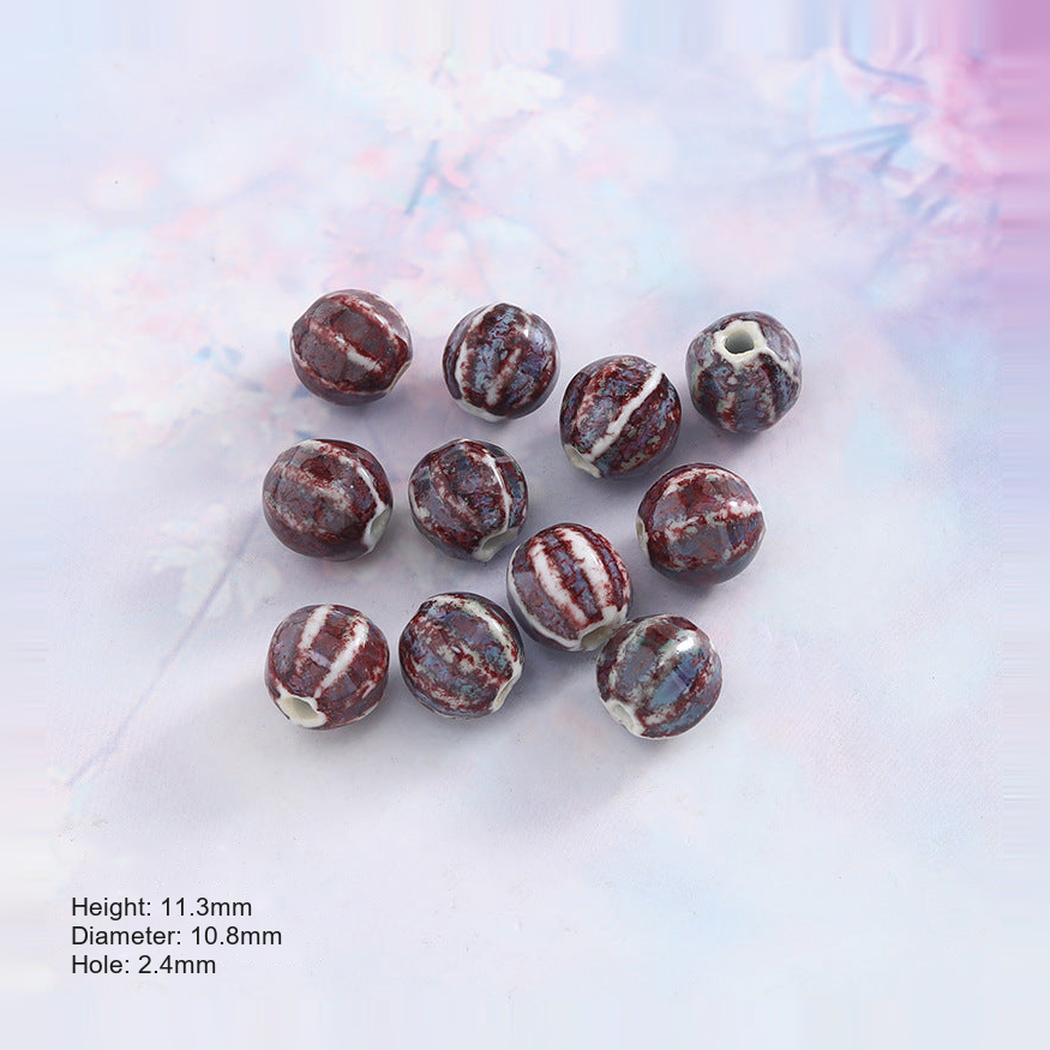 Chivy - Random-Glaze Mixed-Shape Bead