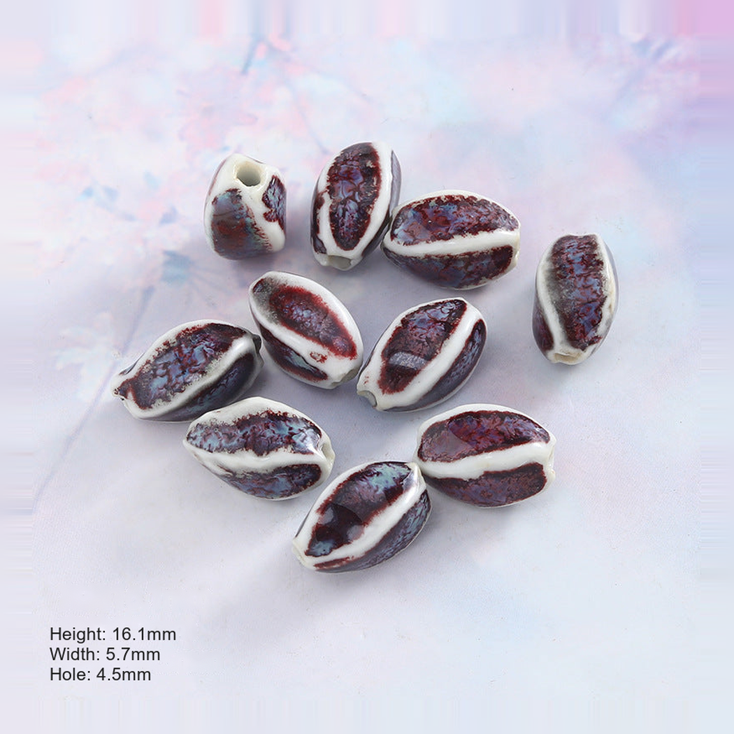 Chivy - Random-Glaze Mixed-Shape Bead