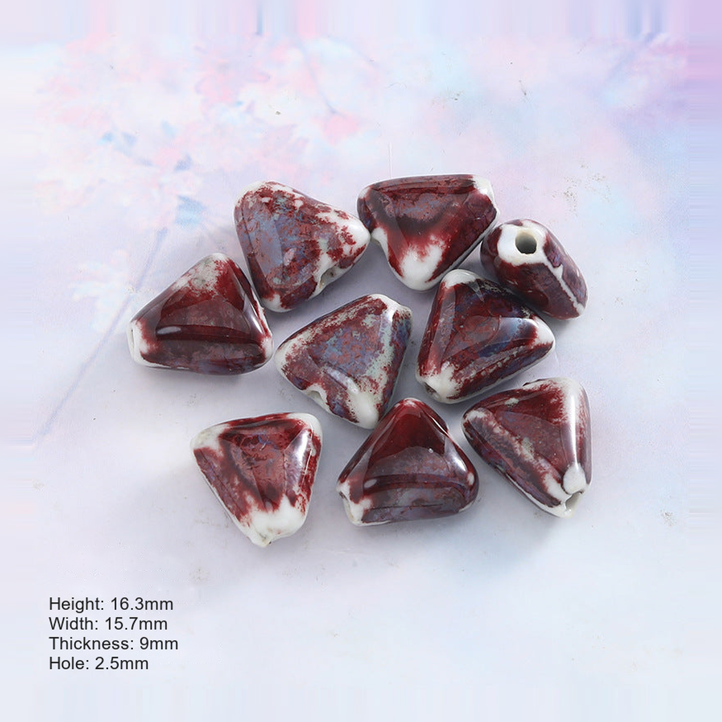 Chivy - Random-Glaze Mixed-Shape Bead