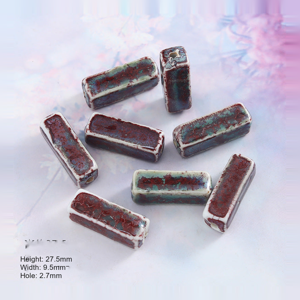 Chivy - Random-Glaze Mixed-Shape Bead
