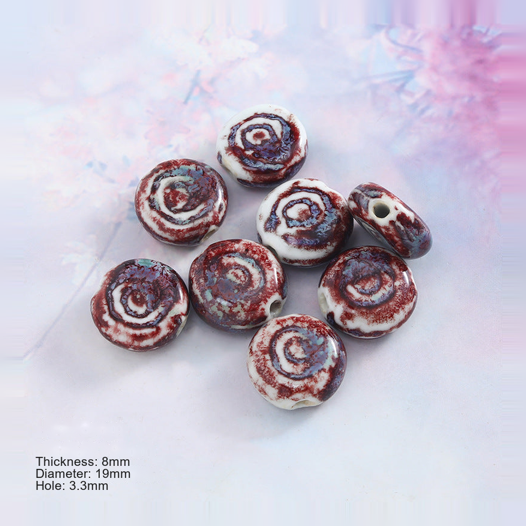 Chivy - Random-Glaze Mixed-Shape Bead