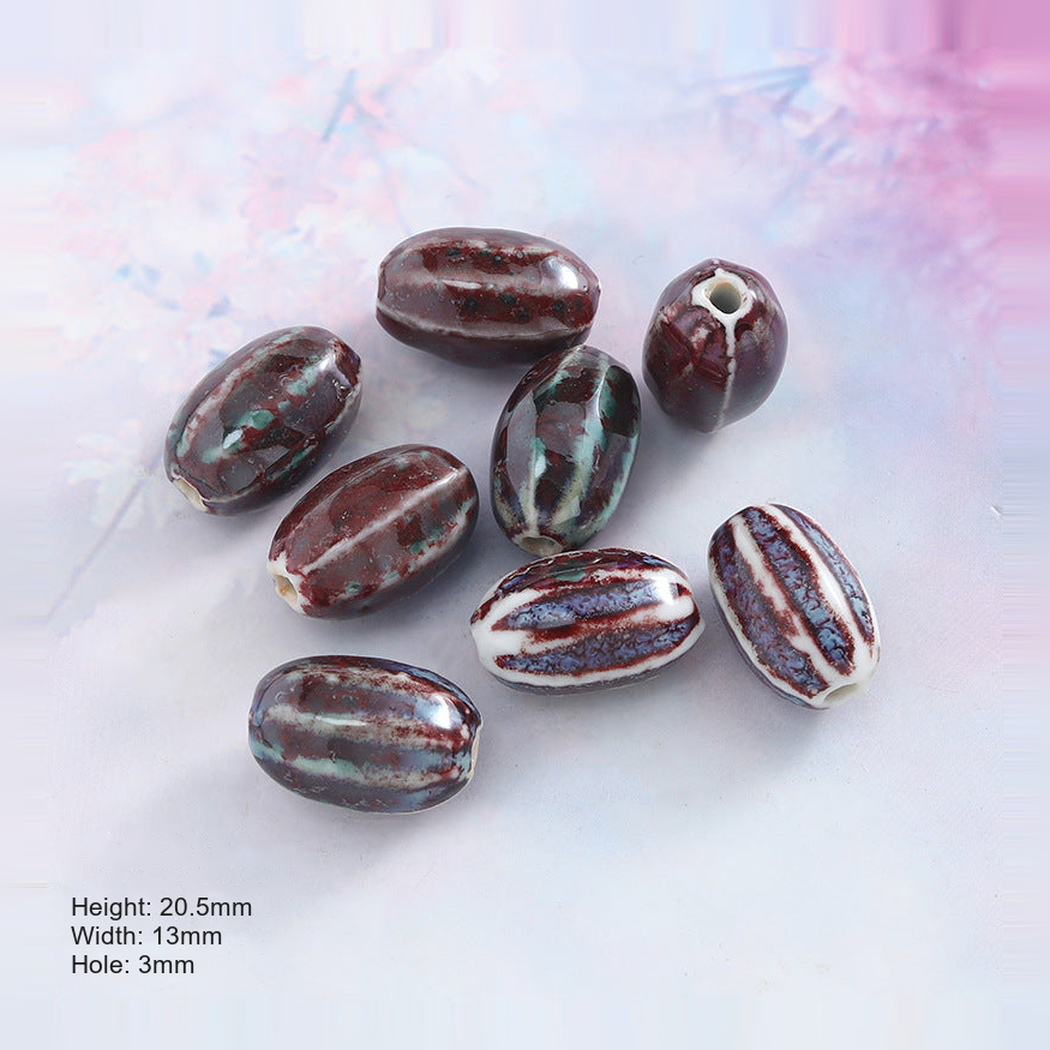 Chivy - Random-Glaze Mixed-Shape Bead