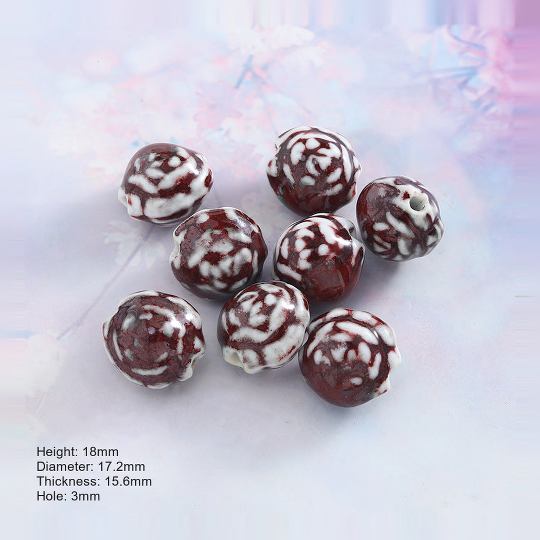 Chivy - Random-Glaze Mixed-Shape Bead