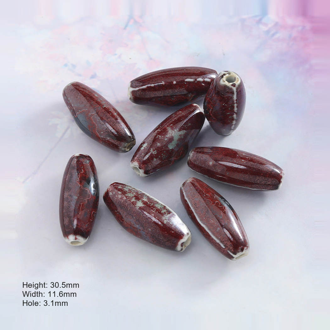 Chivy - Random-Glaze Mixed-Shape Bead